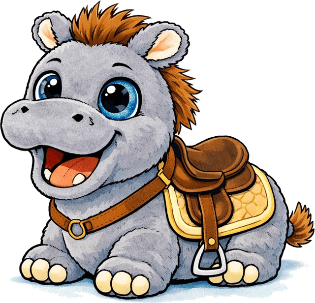Ronny: Das Nilpferd, das ein Pony ist