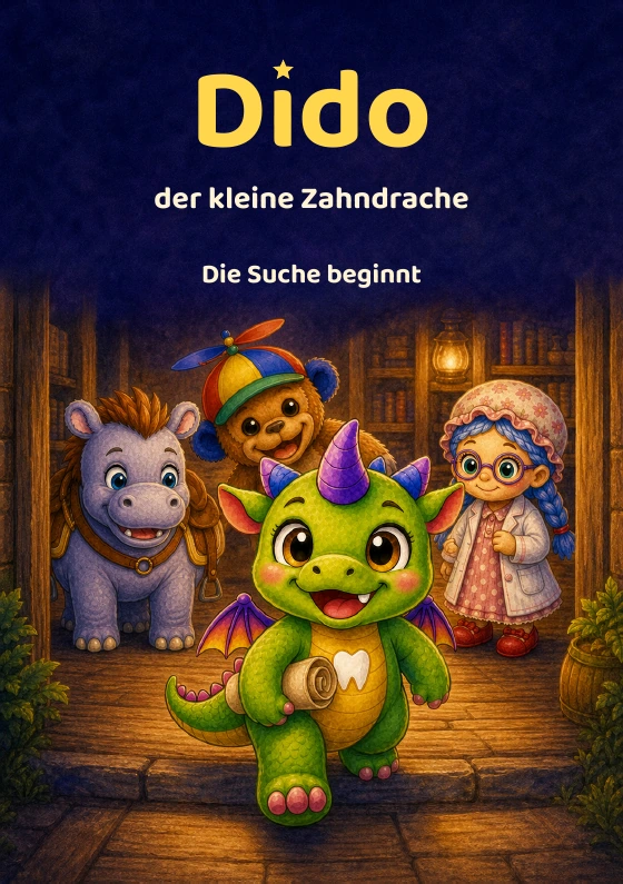 Buchcover: Dido, der kleine Zahndrache. Die Suche beginnt